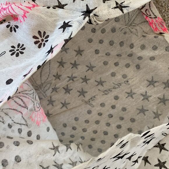 Free People Muslin Cloth Floral Dots Printed Bag Shoulder Crossbody - Picture 4 of 5